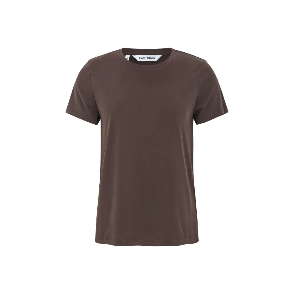 Pudende Rebels Ella T-shirt - Coffee Bean Xs