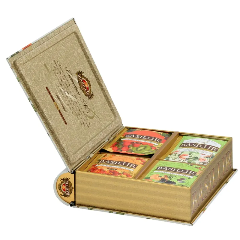 Stor Magic Fruits Te bog i metallic - Basilur Tea