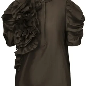 Gossia - Annsofigo Blouse G1805 - Coffee 2 Filters Xs