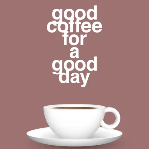 plakat: fine coffee good day - plum - 1.8L Capacity 60