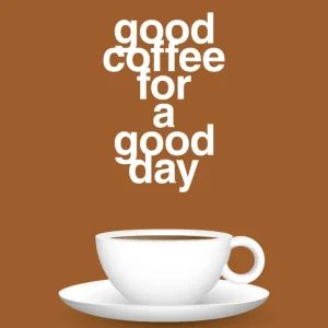 plakat: superb coffee good day - cognac Coffee Lovers 60