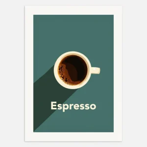 Programmerbar Poster di caffè, Espresso 21