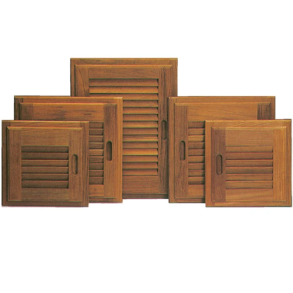 Roca, Jalousilåge teak højre 35,5x48,5cm