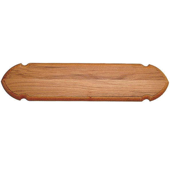 Roca, Navneskilt Teak, 610 mm x 150 mm