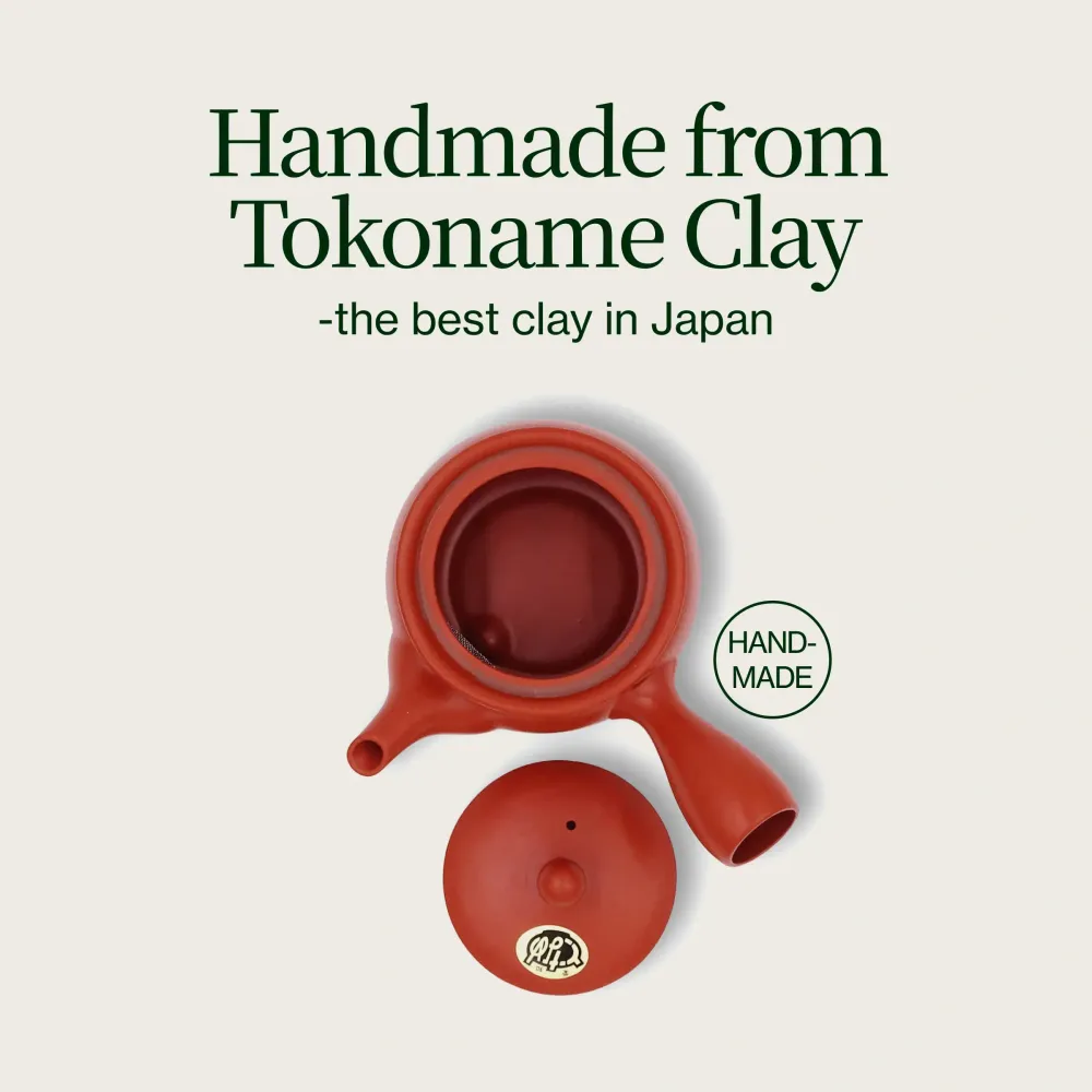 Rød Japansk Ler Tekande
