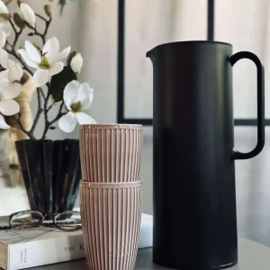 Termokande med trykknap funktion - 1 liter