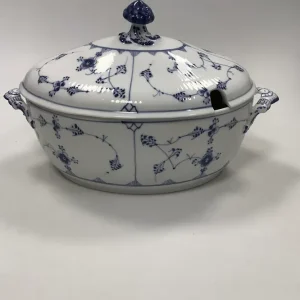 Royal Copenhagen Musselmalet Riflet Terrin No. 360