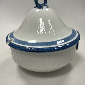 Royal Copenhagen Blå Vifte Stort Terrin med låg No. 11501