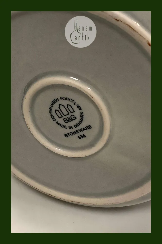 Bing og Grøndahl Stentøj Columbia Thekande No 656