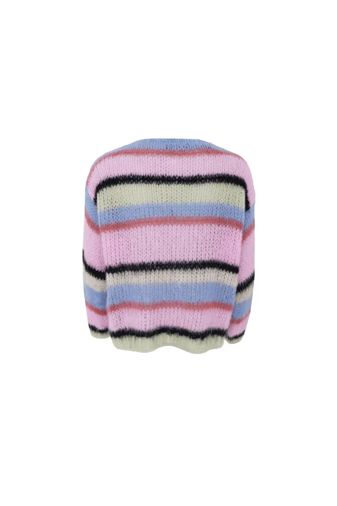 Black Colour - Bcfrey Banded Jumper 1239 - Soft Candy