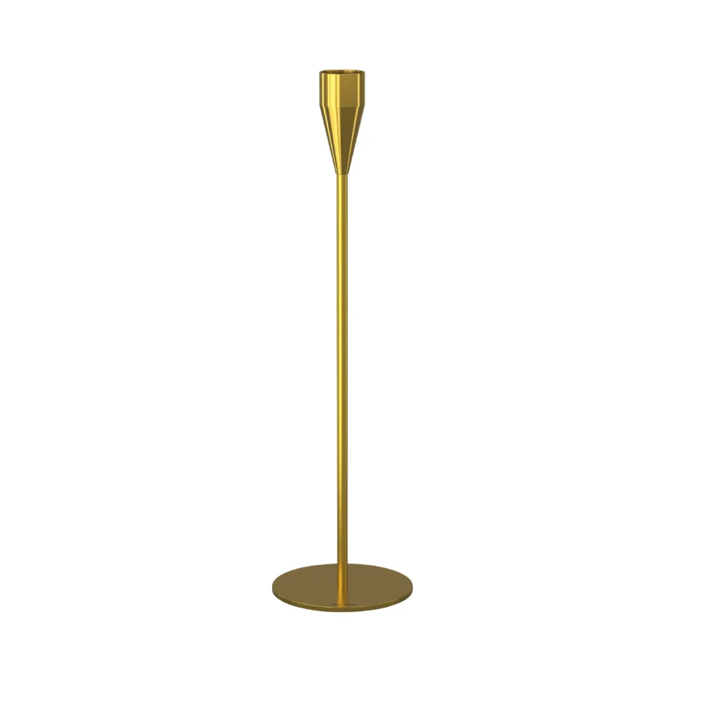 Piet Hein - Jupiter Lyseestage, Messing farve, 29cm - 15023