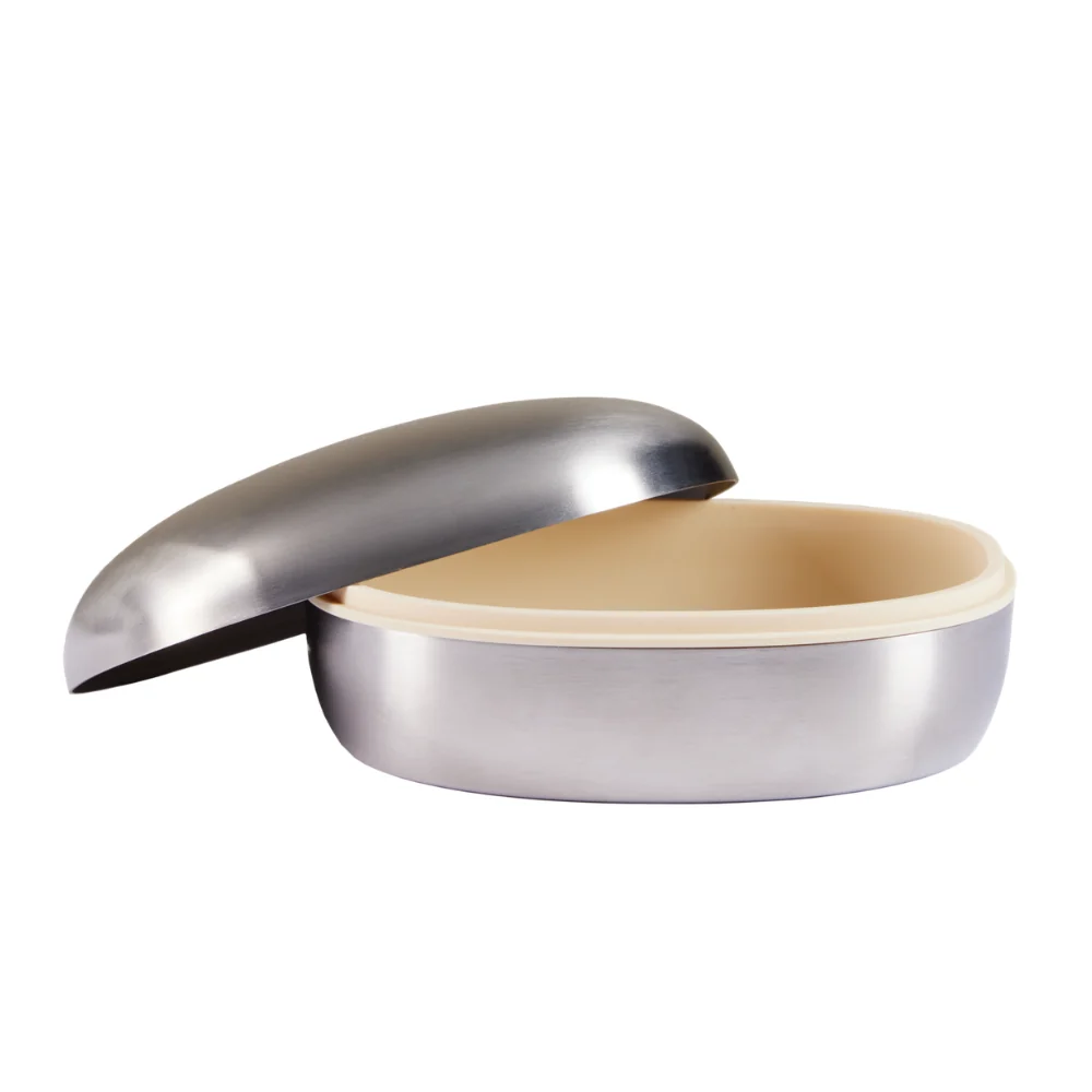 Piet Hein - Superellipse Smykkeskrin i børstet design, Large - 10068