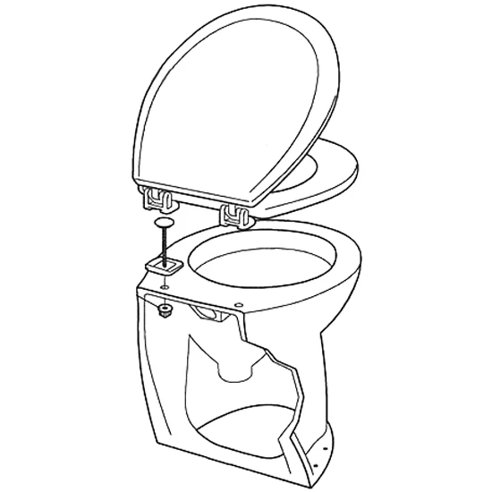 Jabsco, Hængselsæt til deluxe toilet