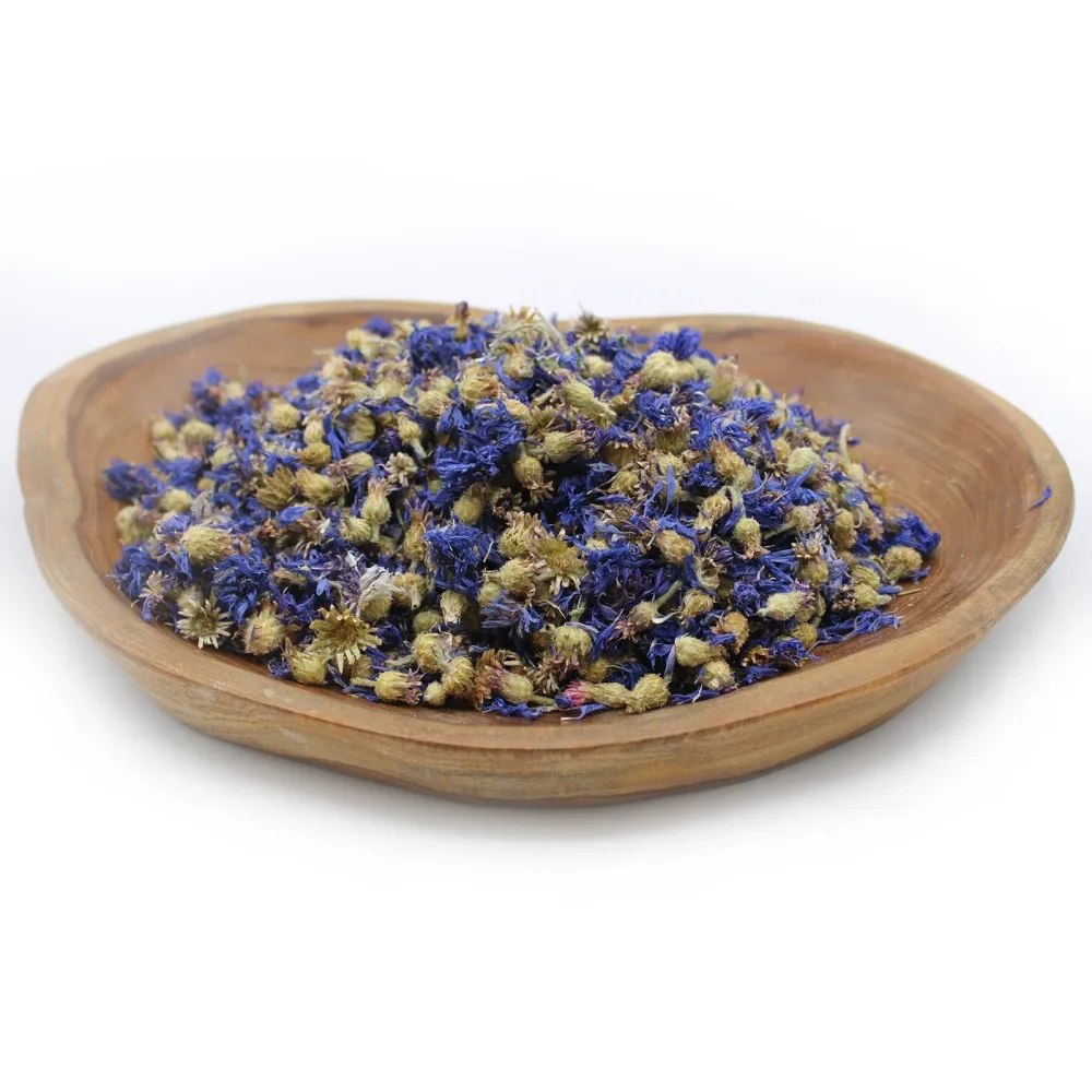 Tørrede blå kornblomster hele blomster 0,5 kg