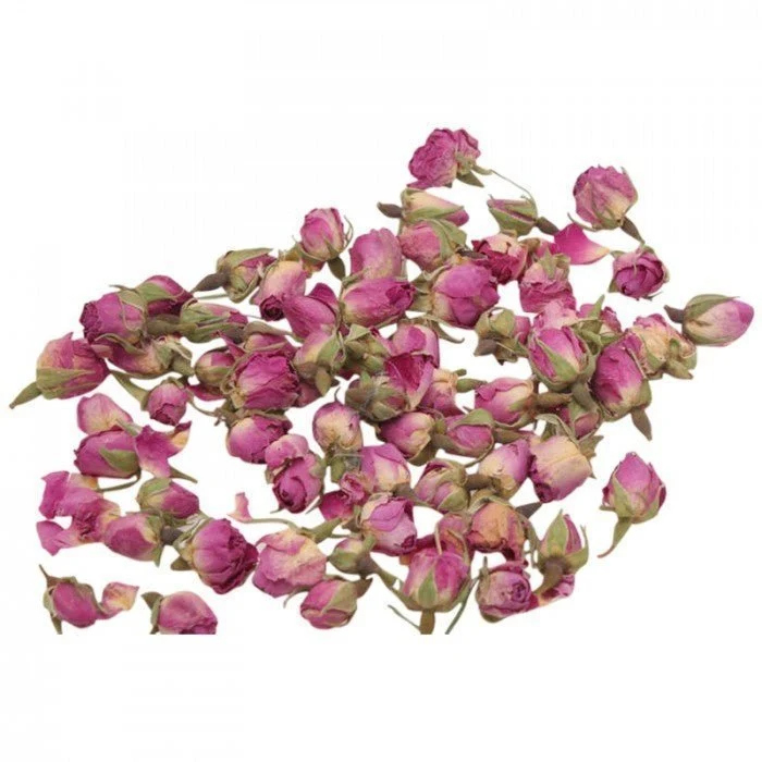Tørrede lyserøde rosenknopper 0,5 kg