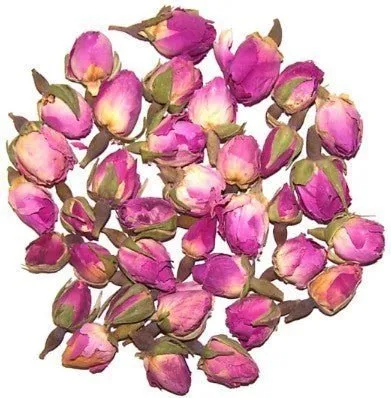 Tørrede lyserøde rosenknopper 0,5 kg