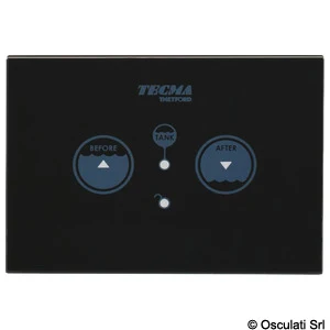 Tecma elektrisk toilet Silence Plus 2G 12V Sort