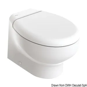 Tecma WC Silence Plus 2G Short 12 V Deep Bowl
