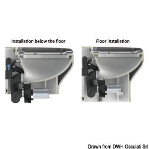 Tecma WC Silence Plus 2G Short 12 V Deep Bowl