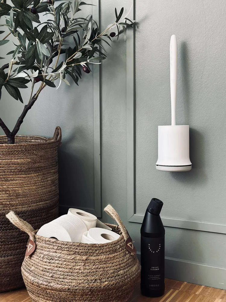 Toiletbørste med ophæng - Silikone