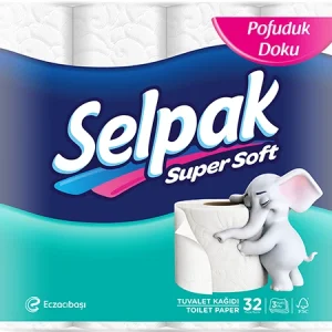 SELPAK SUPER BLØDT TOILETPAPIR 32 RULLER