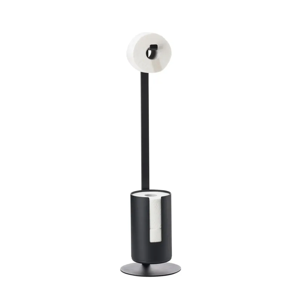 Toiletrulleholder Sort - Fritstående