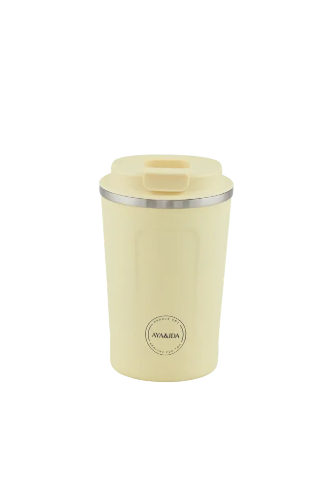 AYA&IDA - CUP2GO BUTTER YELLOW 380 ML Commuting