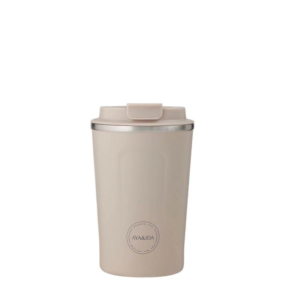 AYA&IDA CUP2GO, Cream Khaki, 380 ml