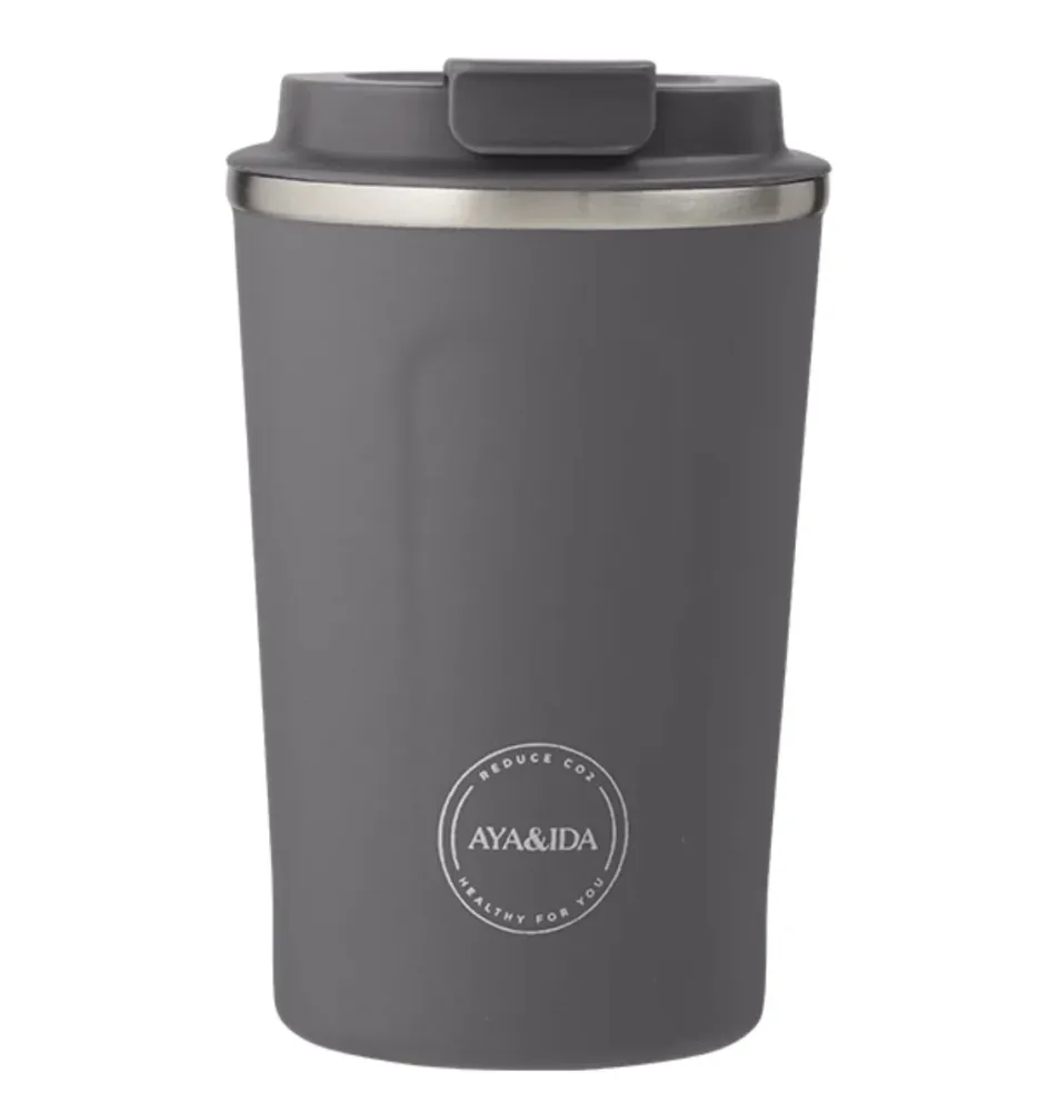 AYA&IDA - CUP2GO DEEP GREY 380 ML