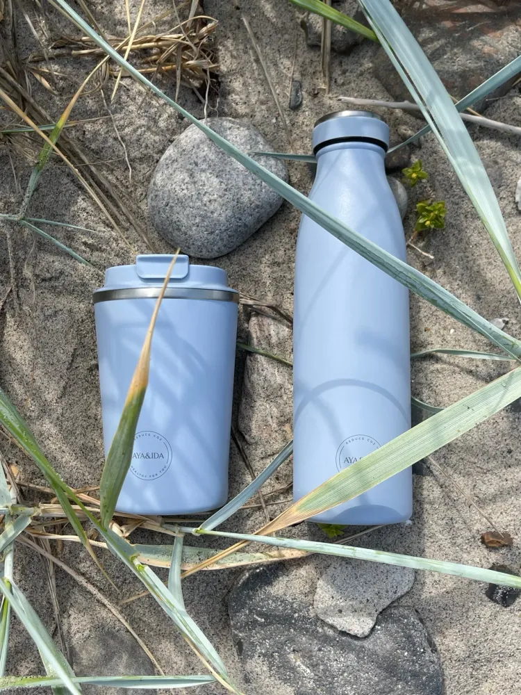 AYA&IDA - CUP2GO - Powder Sapphire - 380ML Commuting
