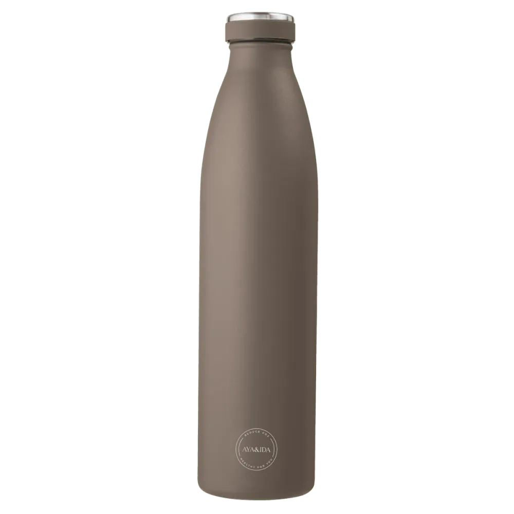 AYA&IDA termoflaske i rustbestandig stål, Driftwood, 1000 ml