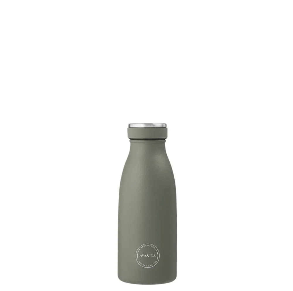 AYA&IDA termoflaske i rustfri stål, Tropical Forest, 350 ml