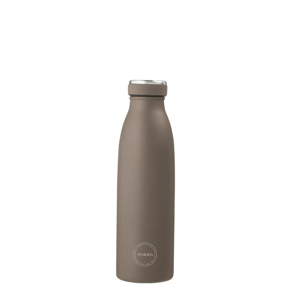 AYA&IDA termoflaske i stain-proof stål, Driftwood, 500 ml