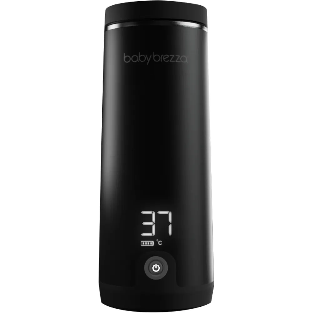 Baby Brezza Black Superfast On--go Flaskevarmer
