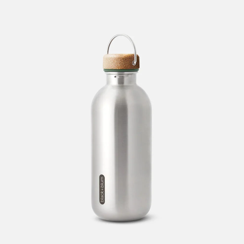 Black & Blum Drikkedunk Rustfrit Chromed 600 ml - Olive