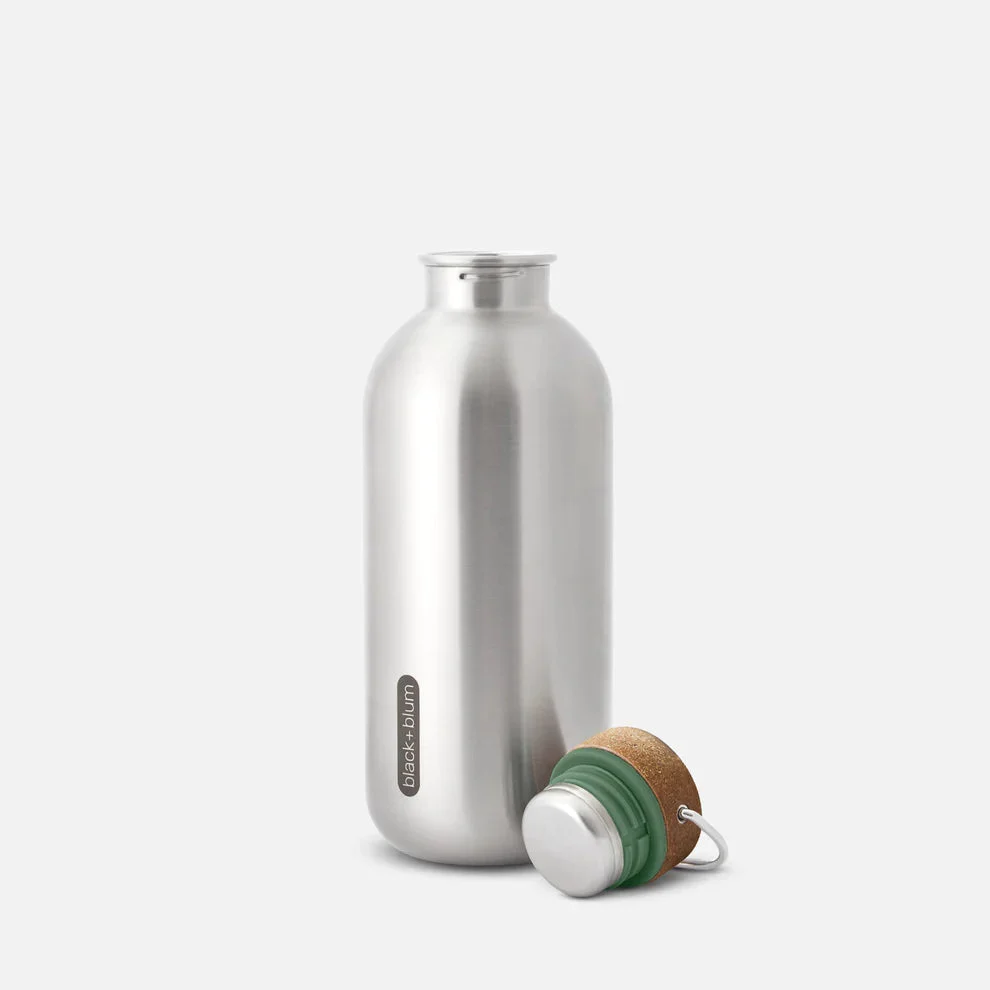 Black & Blum Drikkedunk Rustfrit Chromed 600 ml - Olive