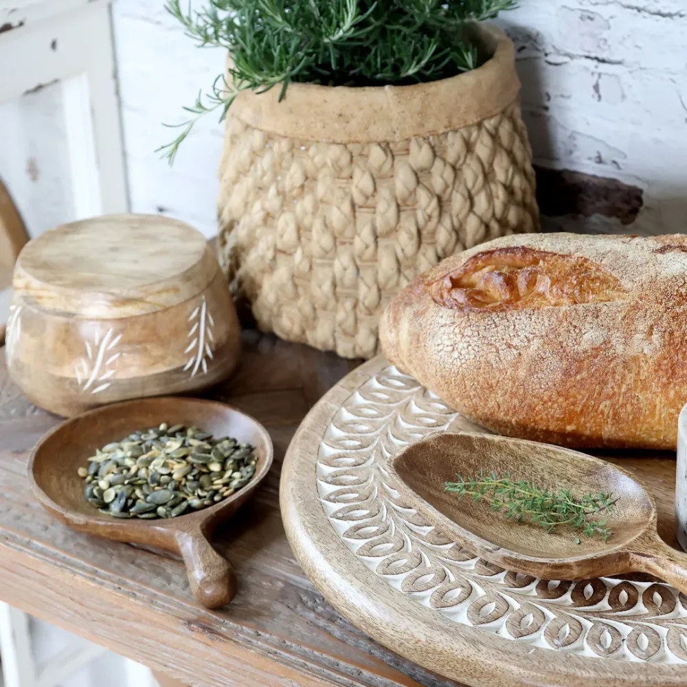 Chic Antique - Tours Serveringsfad i træ
