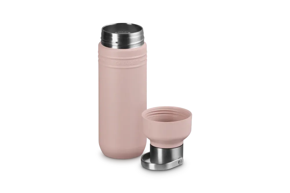 LE CREUSET ON GO TERMOFLASKE 500 ML SHELL SALMON