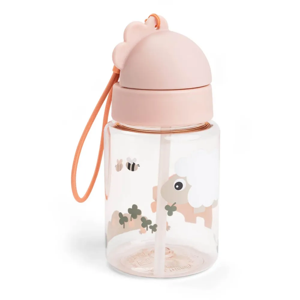 DonebyDeer Pudder Drikkedunk m/sugerør Mini farm (18/8 Stainless Steel)