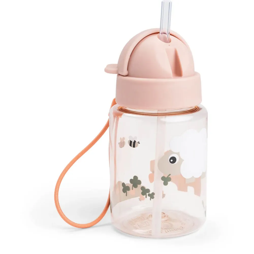DonebyDeer Pudder Drikkedunk m/sugerør Mini farm (18/8 Stainless Steel)