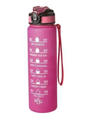 Drikkeflaske 1000 ml. plast salmon