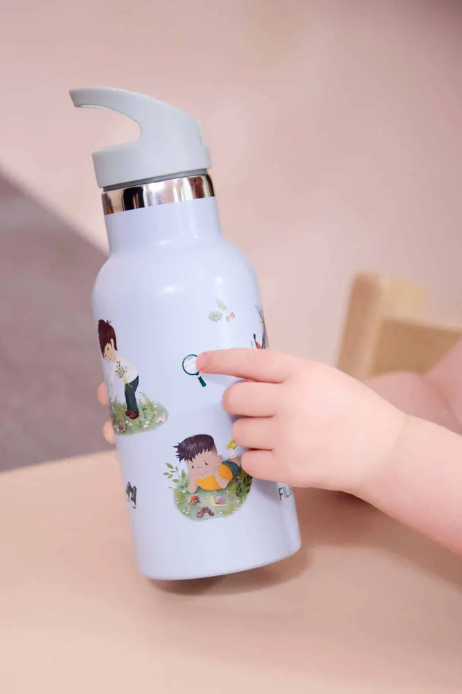 FILIBABBA - Drikkeflaske i rustfrit stål - Small Explorers