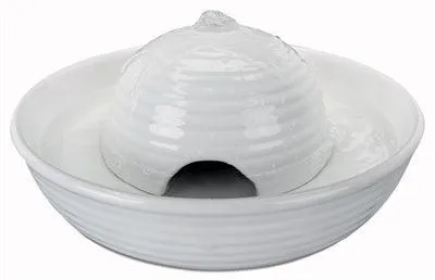 Insulated Trixie Vital Flow Tiny Keramische Drinkfontein Wit