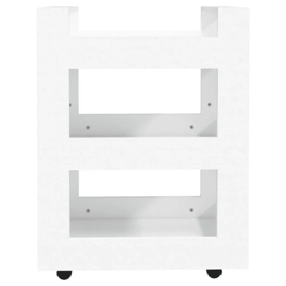 Køkkenvogn 60X45X80 Cm Fremstillet Træ Graa