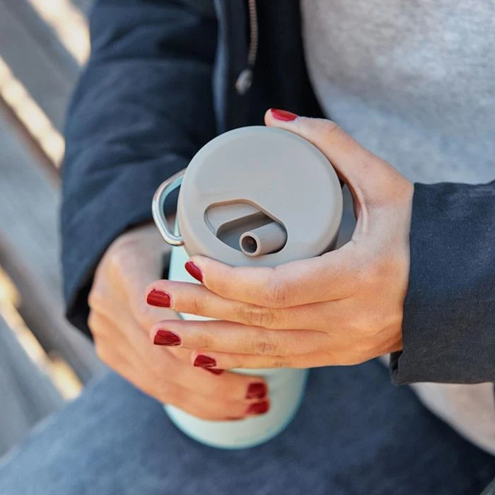 Klean Kanteen - TKWIDE- termoflaske 592 ml. - twist cap - navy tint