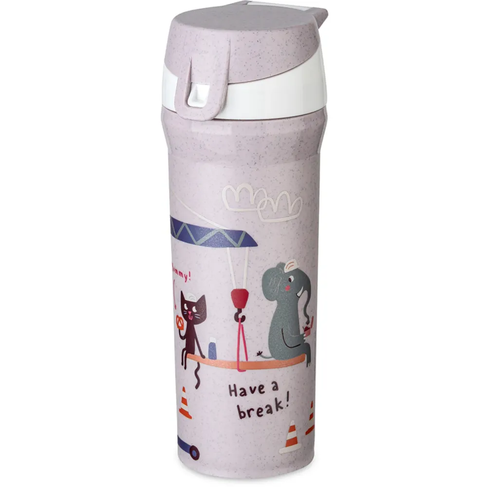 Koziol Pesticidfri Purple Grey Drikkedunk 500Ml Stan 0,5 Trucks