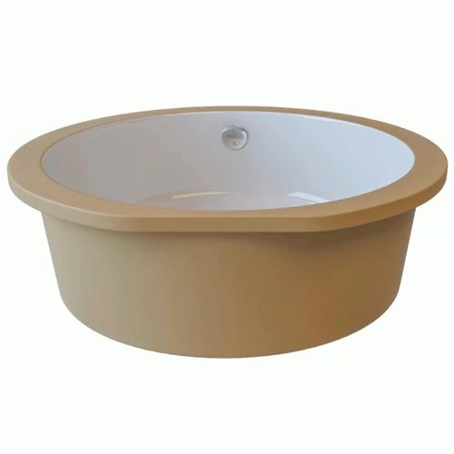 Lavabo Gino Ø40 porcelænshåndvask - Ø40 - pearl