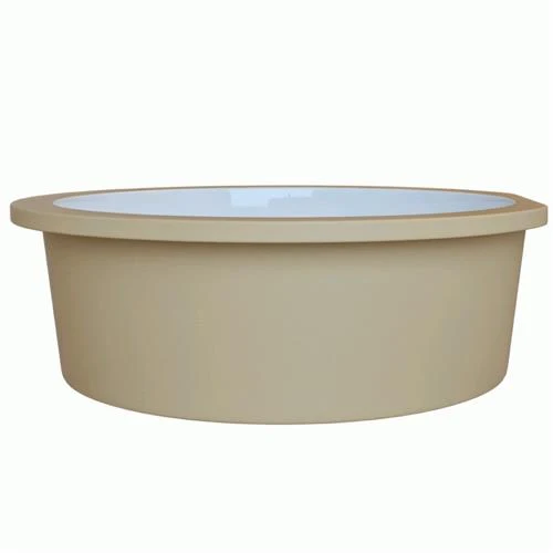 Lavabo Gino Ø40 porcelænshåndvask - Ø40 - pearl