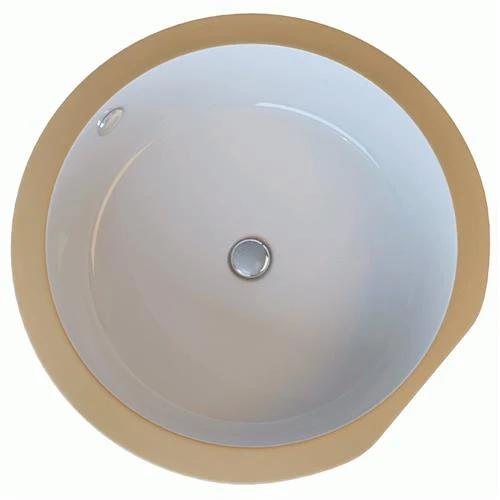 Lavabo Gino Ø40 porcelænshåndvask - Ø40 - pearl