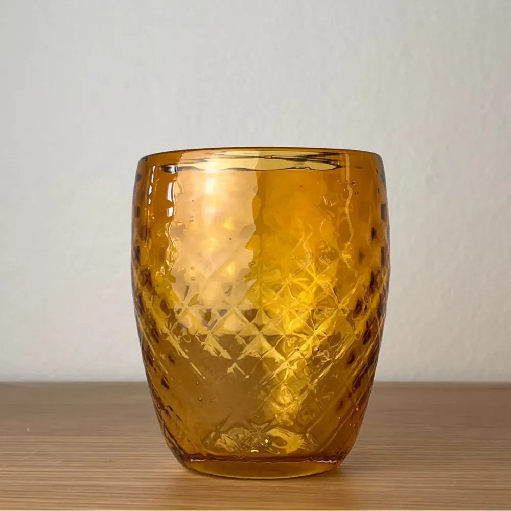 Leak-Proof Drikkeglas Amalfi Mundblæst Indigo